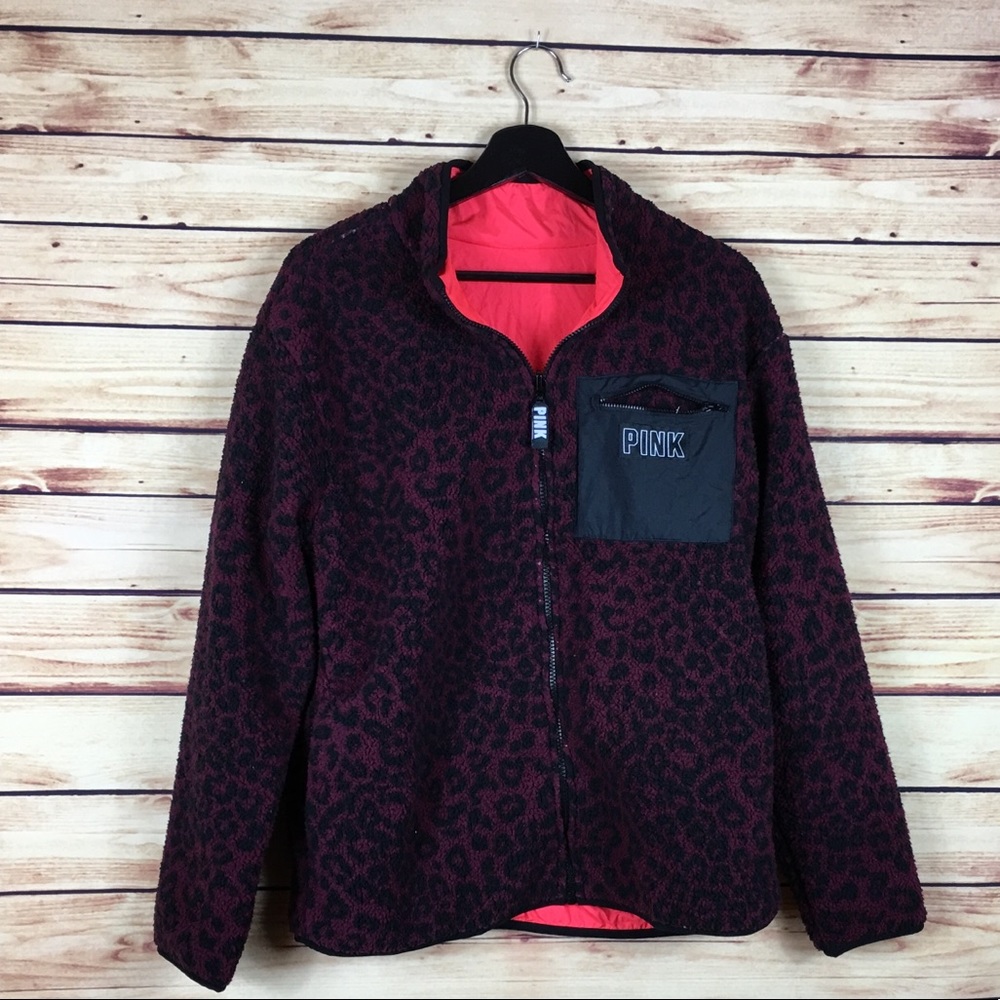 Victoria’s Secret Pink Reversible Sherpa Jacket
